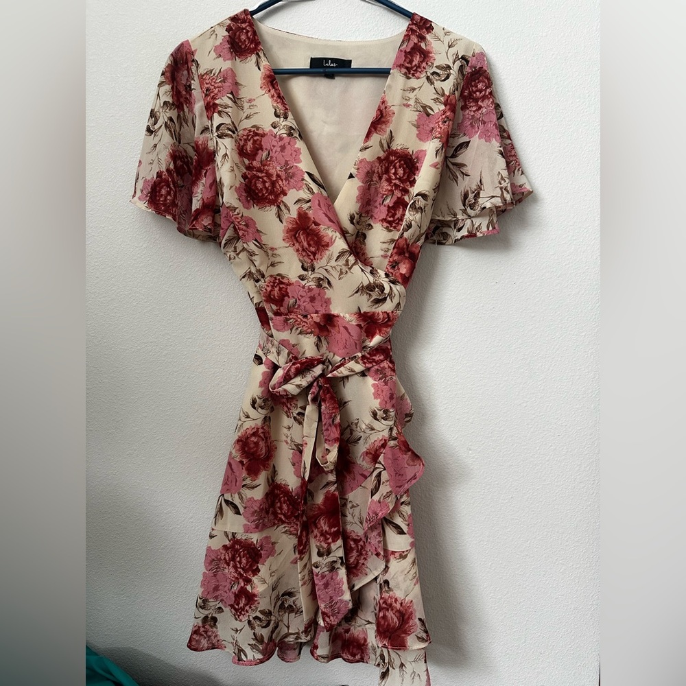 Floral Wrap Dress